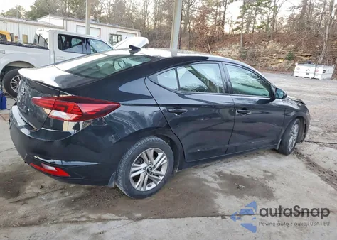 2019 Hyundai Elantra Sel z USA, uszkodzony, nr VIN 5NPD84LF3KH471664